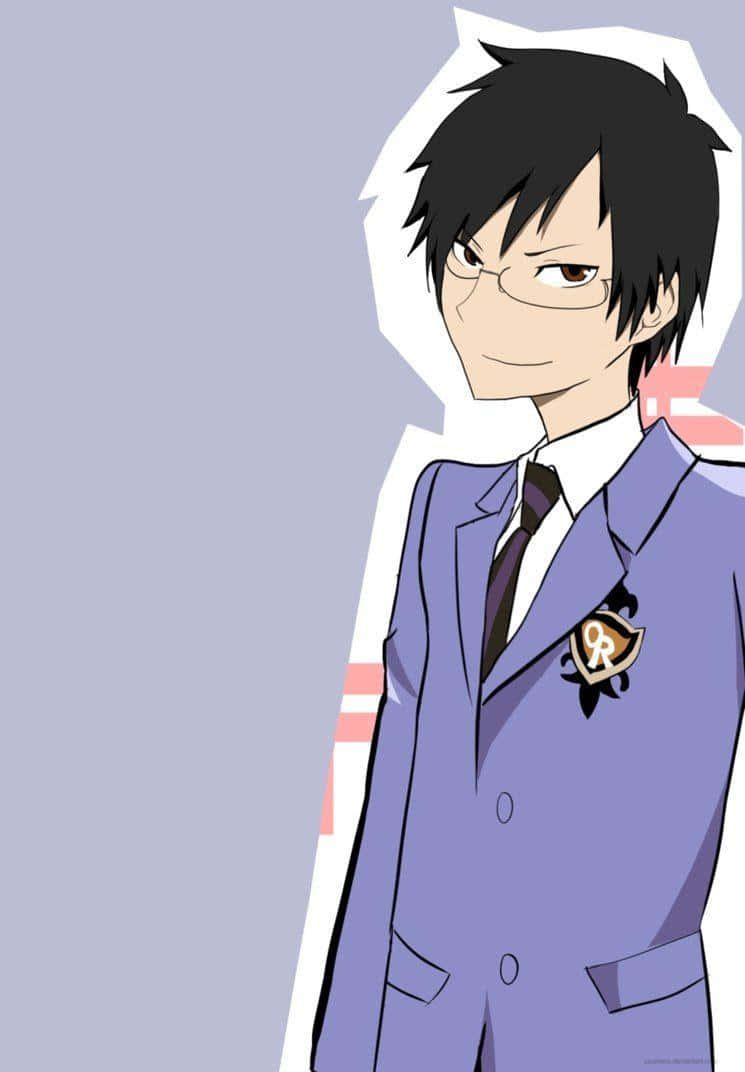 Kyoya Ootori Portrait Wallpaper