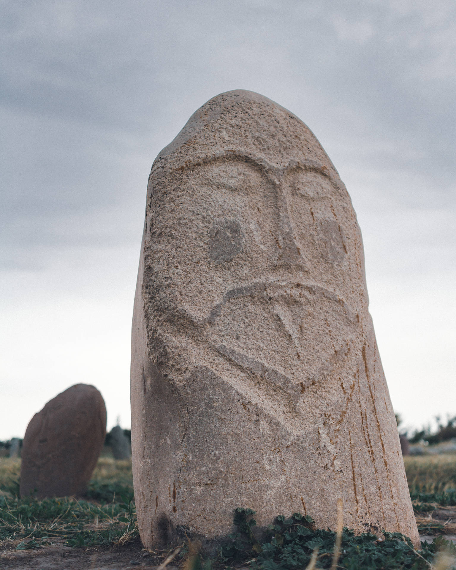 Kyrgyzstan Balbal Stone Statue