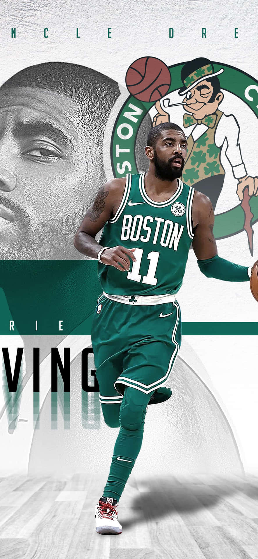 Kyrie Irving's flagship iPhone Wallpaper
