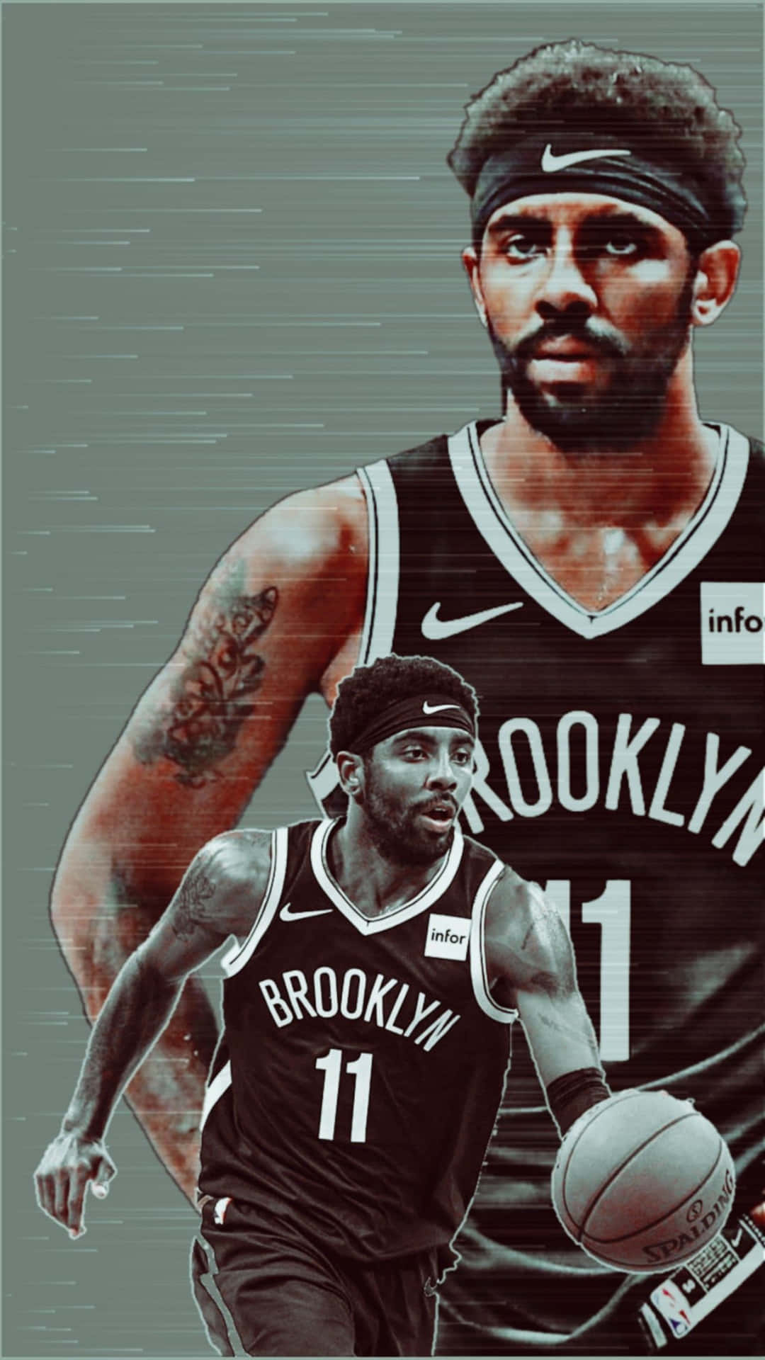 abillederDette tapet viser et Brooklyn Nets NBA-spiller. Wallpaper
