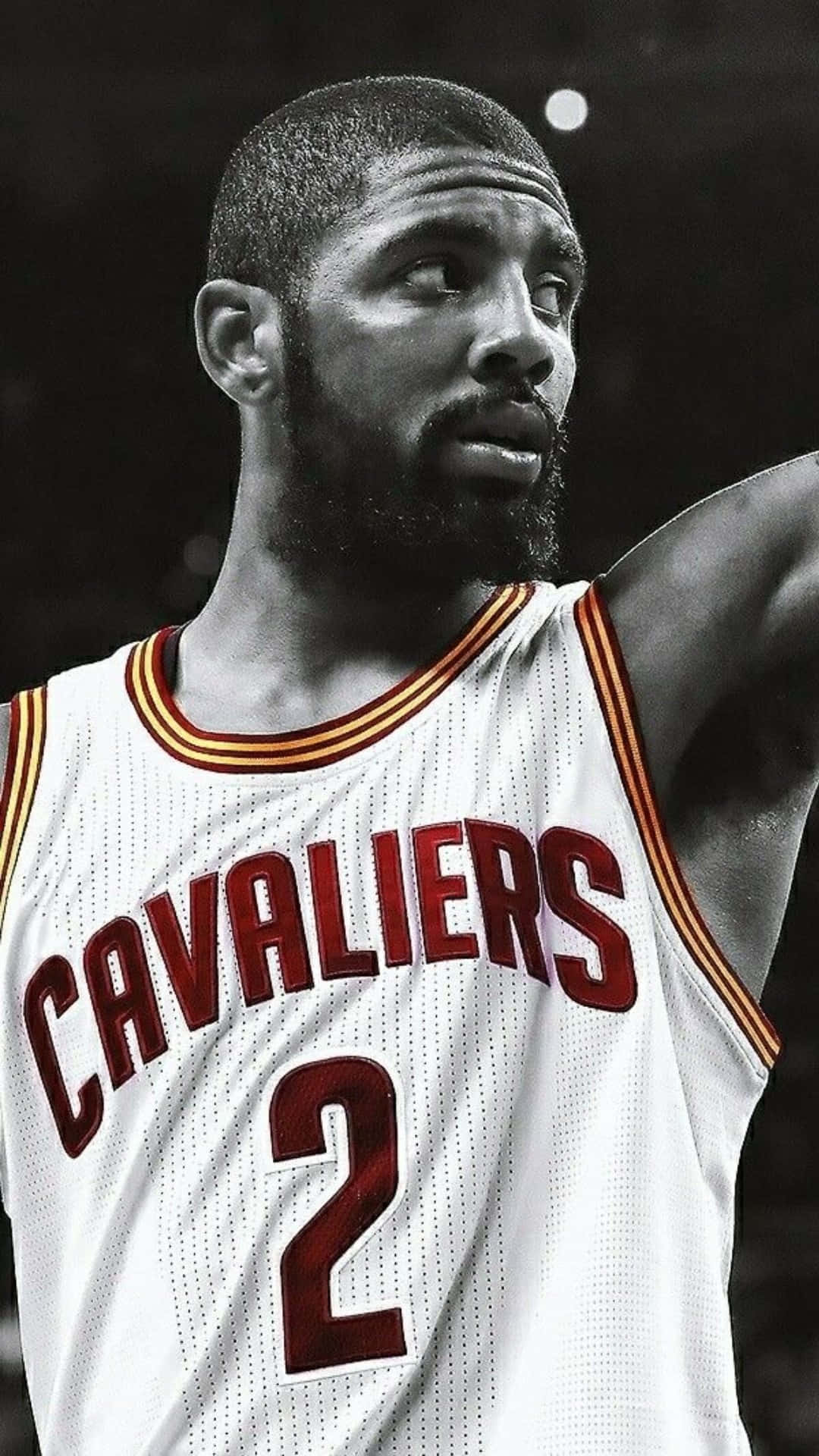 Cleveland Cavaliers Player With His Hand Up Wallpaper
