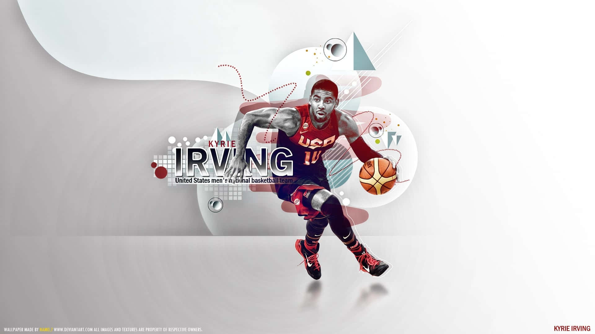 Kyrie Irving, Swagger Unleashed Wallpaper