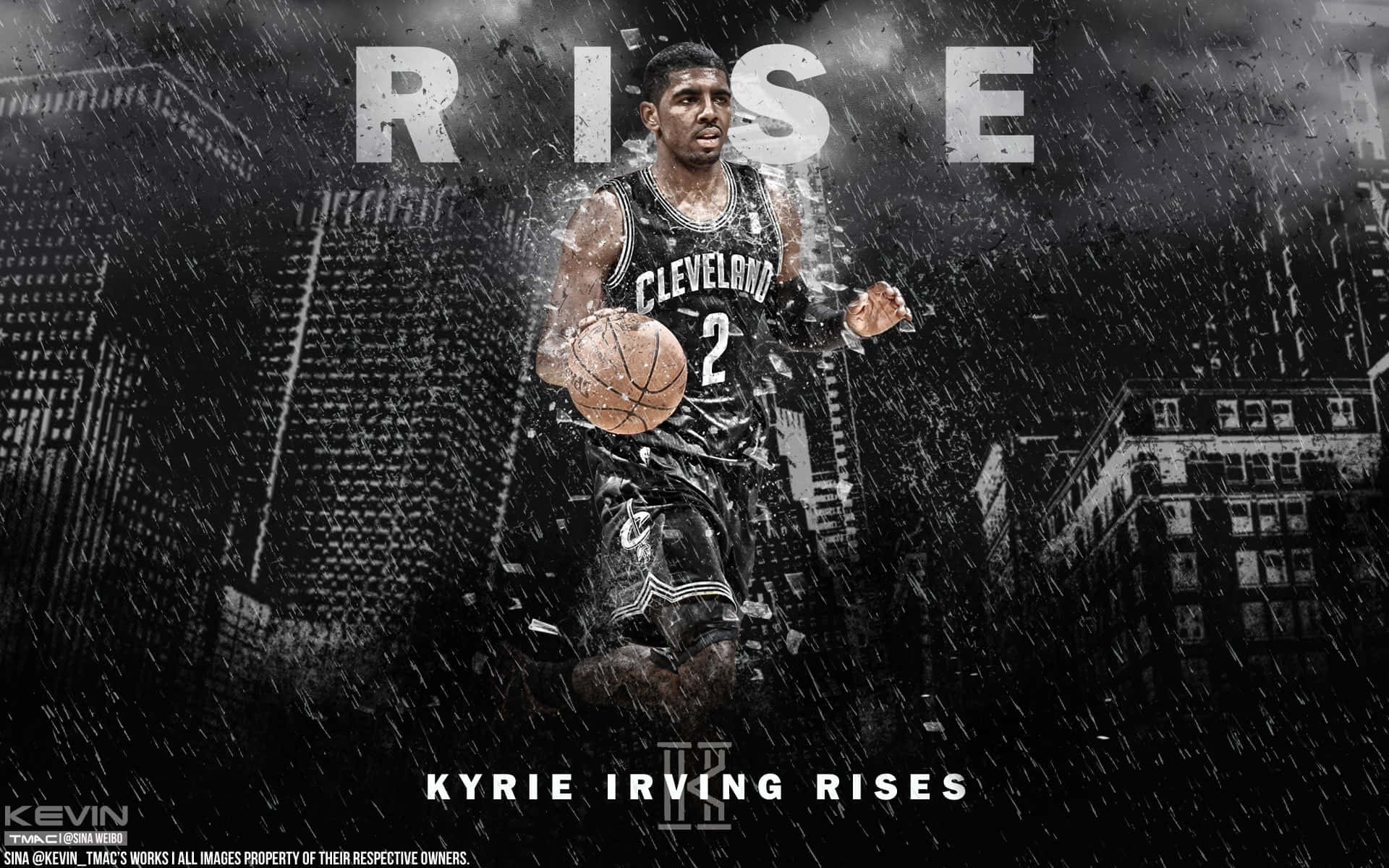 Kyrie Irving looking cool Wallpaper