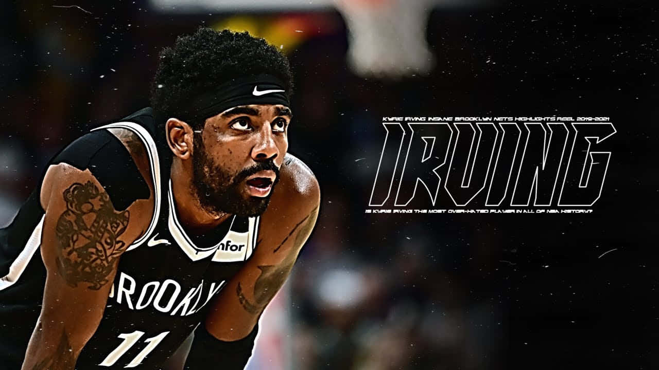 Kyrie Irving fra Brooklyn Nets tager sigte i Three Point Contest. Wallpaper