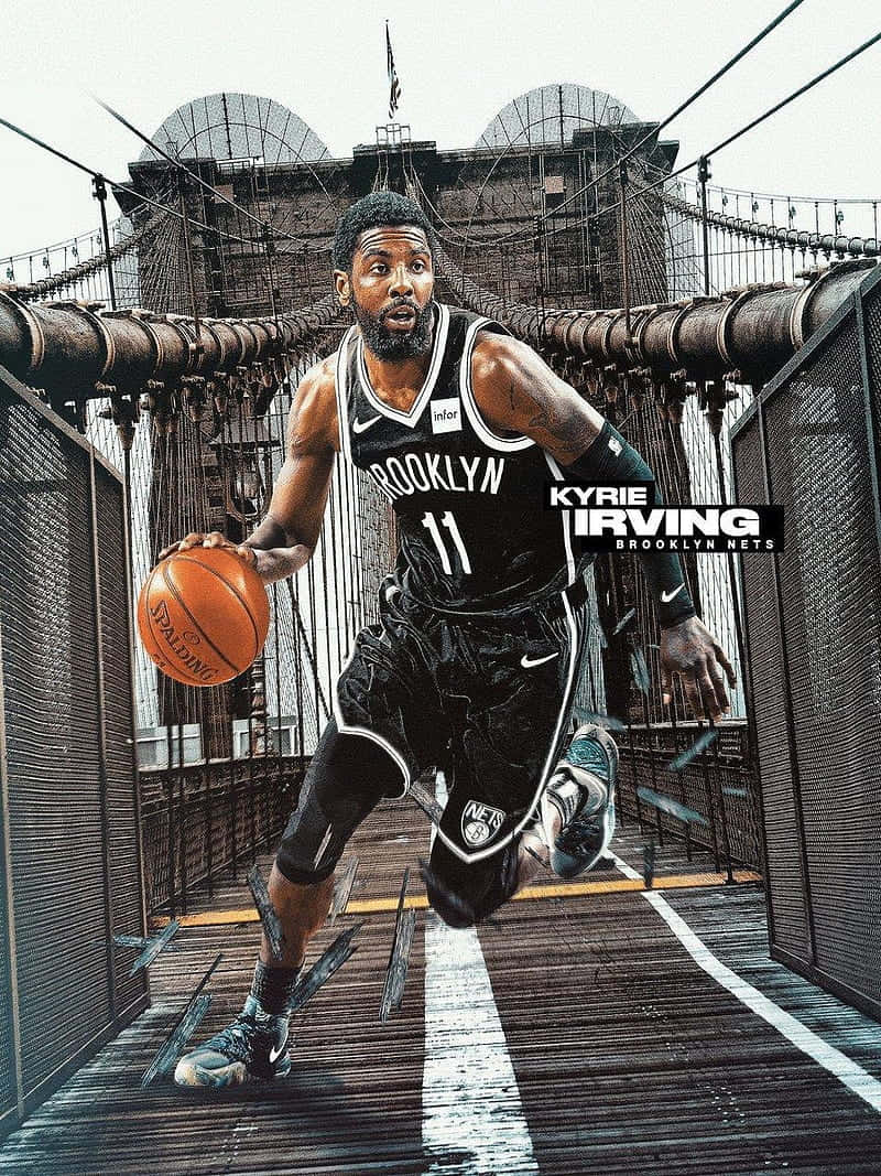 Kyrie Irving is making his mark with his new team, the Brooklyn Nets. Wallpaper