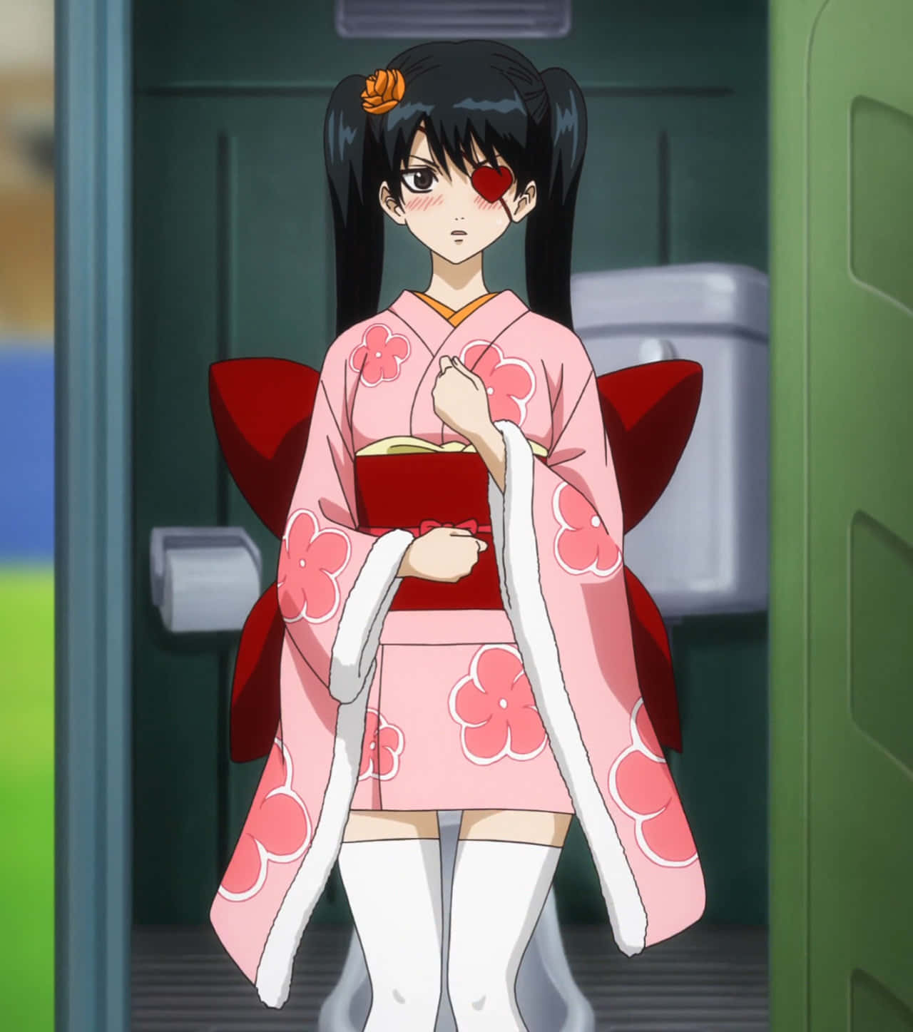 Kyubei Yagyu En Tenue Traditionnelle Fond d'écran