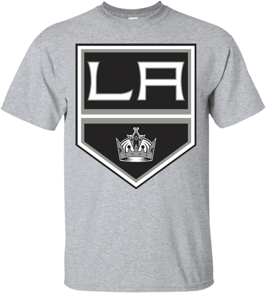 L A Kings Logo T Shirt Design PNG
