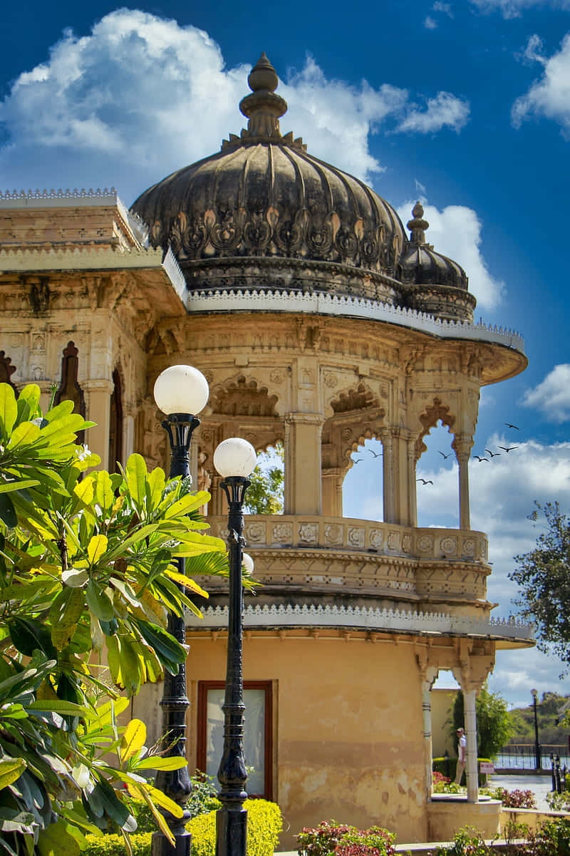 L'architetturamaestosa Del Rajasthan E La Cultura Vibrante