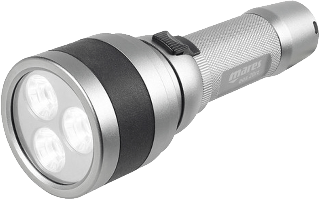 L E D Flashlight Multiple Lenses PNG