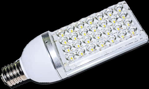L E D Light Bulb Illumination PNG