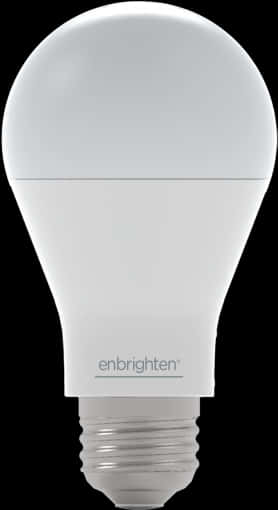 L E D Light Bulb Product Image PNG