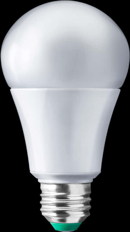 L E D Light Bulb Single Isolated PNG