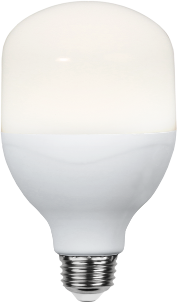 L E D Light Bulb White Background PNG