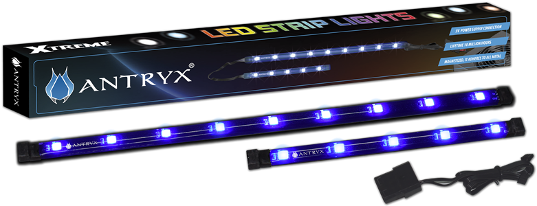 L E D Strip Lights Packagingand Product Display PNG
