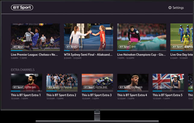 L E D T V Sports Channel Interface PNG