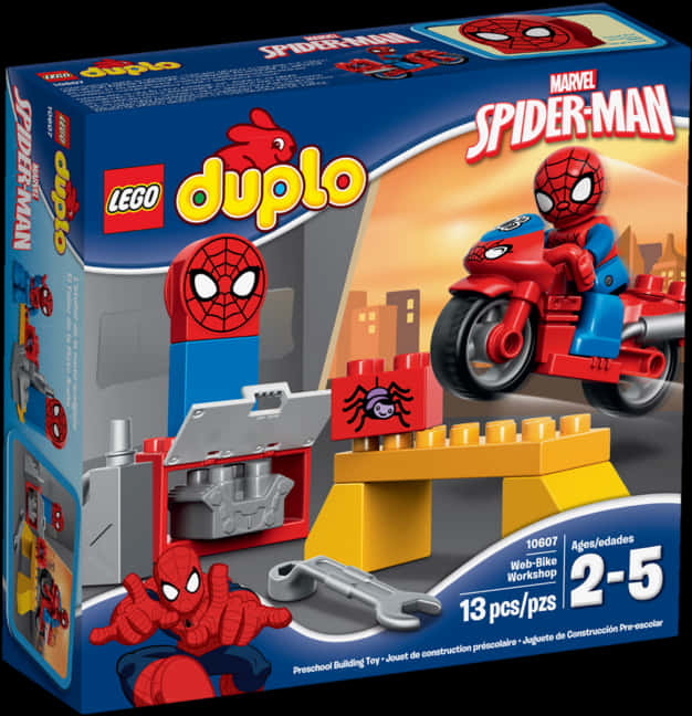 Download L E G O Duplo Spiderman Set Packaging | Wallpapers.com