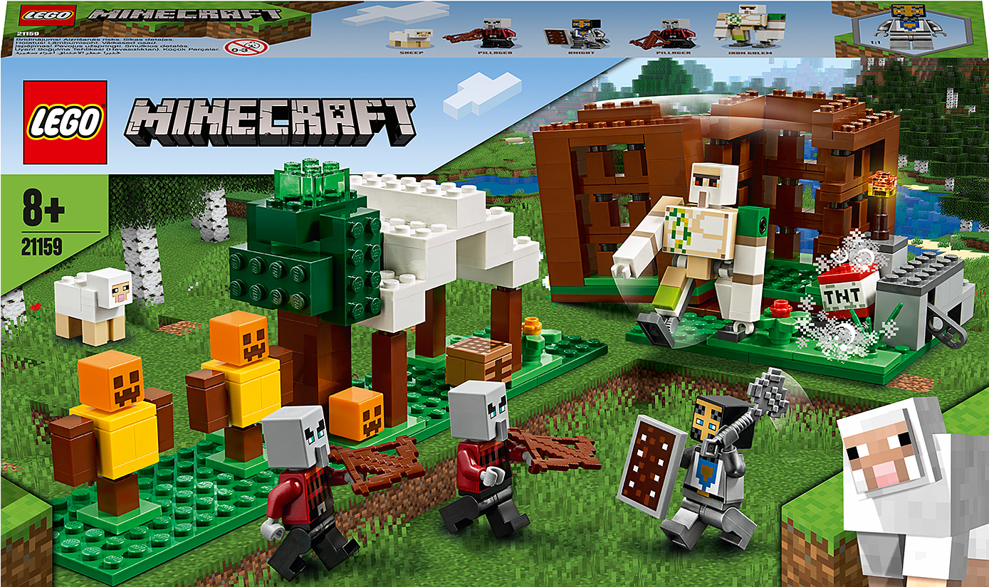 L E G O Minecraft Set21159 The Pillager Outpost PNG