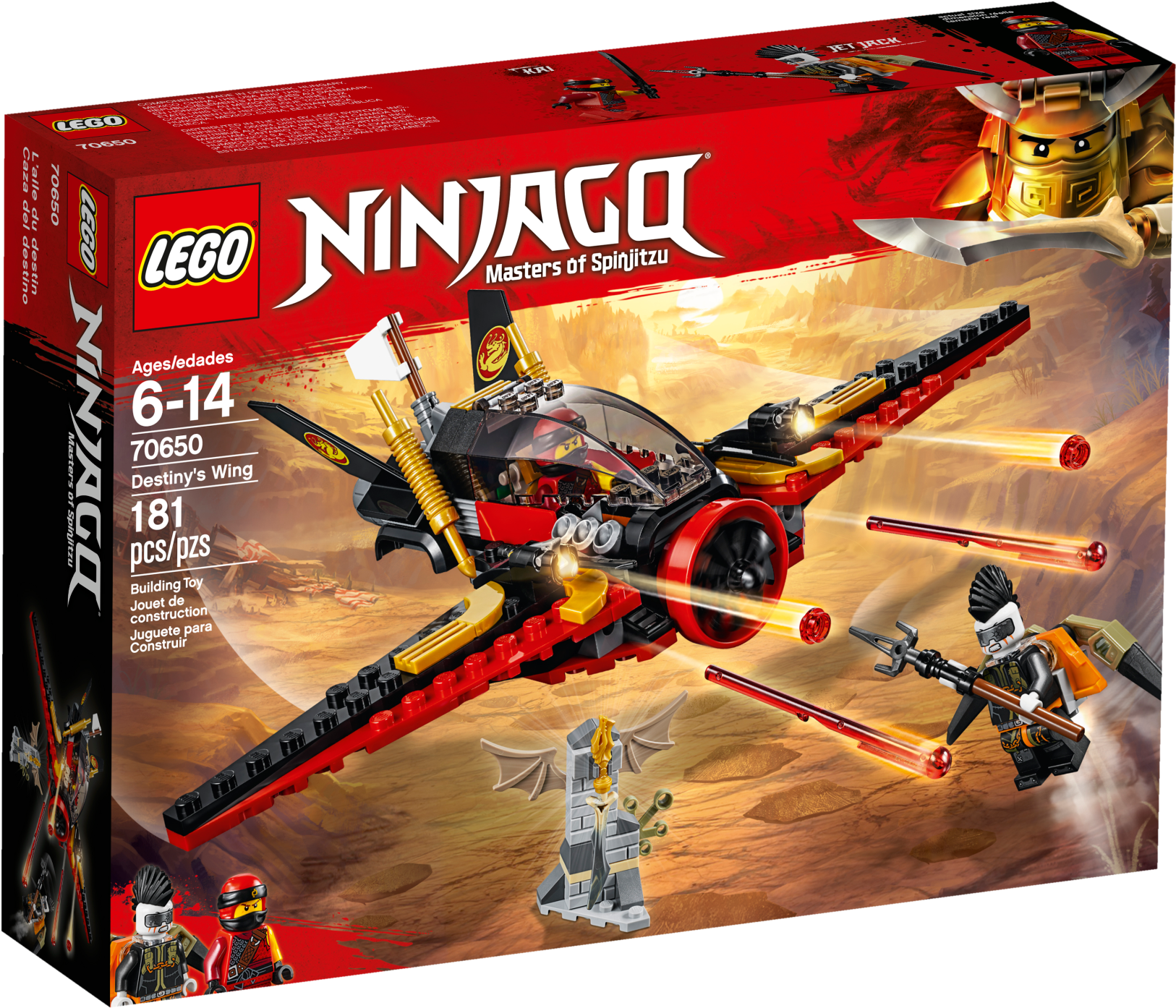 L E G O Ninjago Destinys Wing Set70650 PNG