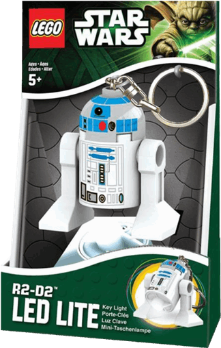 L E G O Star Wars R2 D2 L E D Keychain PNG
