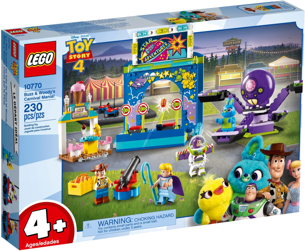L E G O Toy Story4 Carnival Mania Set PNG