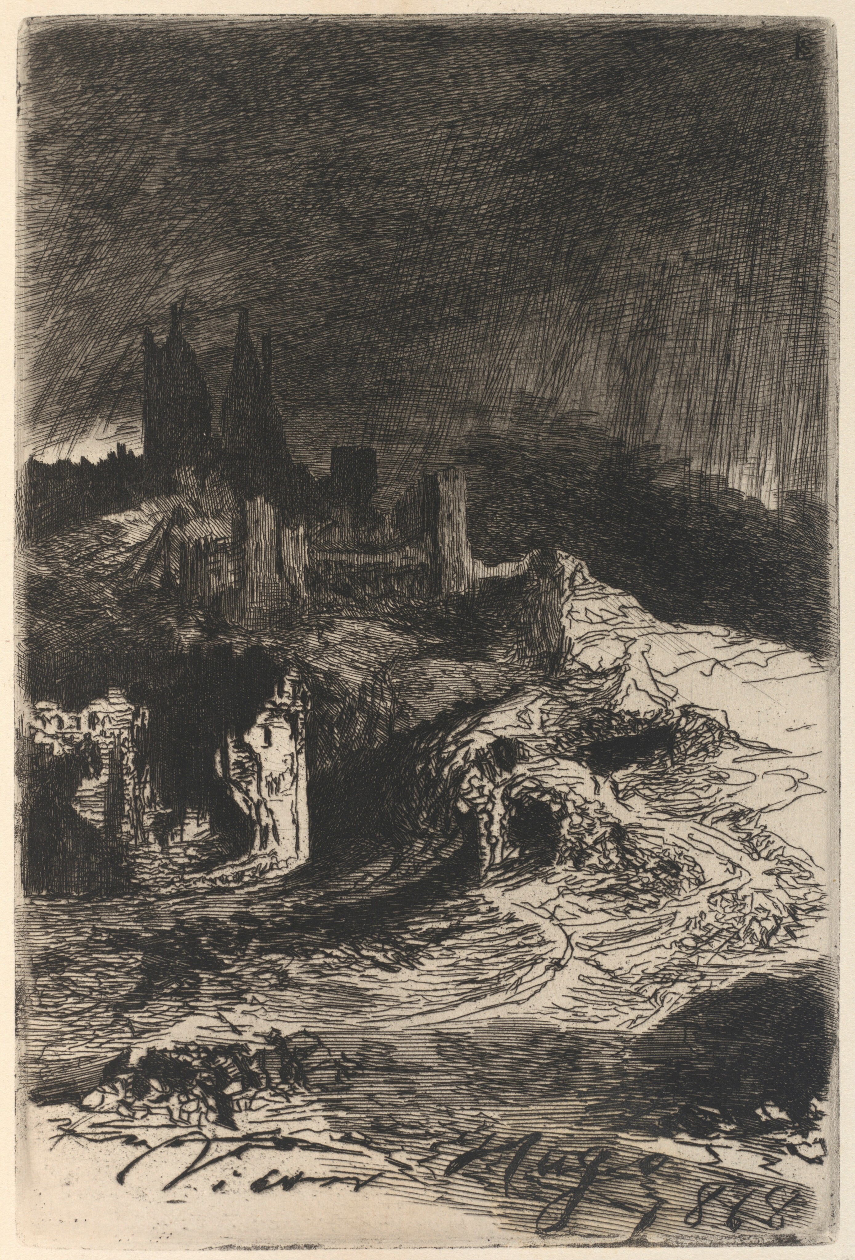 L'Eclair (Lightning) Wallpaper