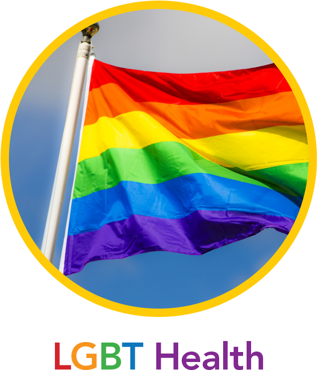 L G B T Health Rainbow Flag PNG