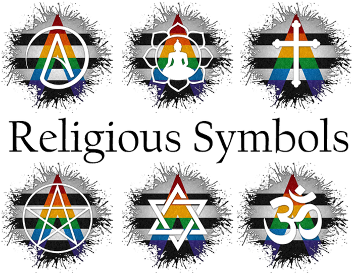 L G B T Inclusive Religious Symbols PNG