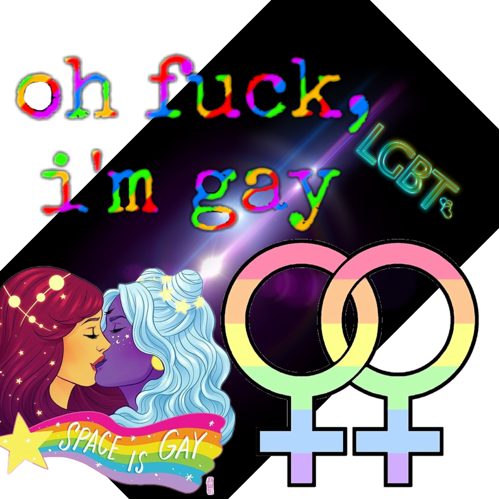 L G B T Pride Loveand Space PNG