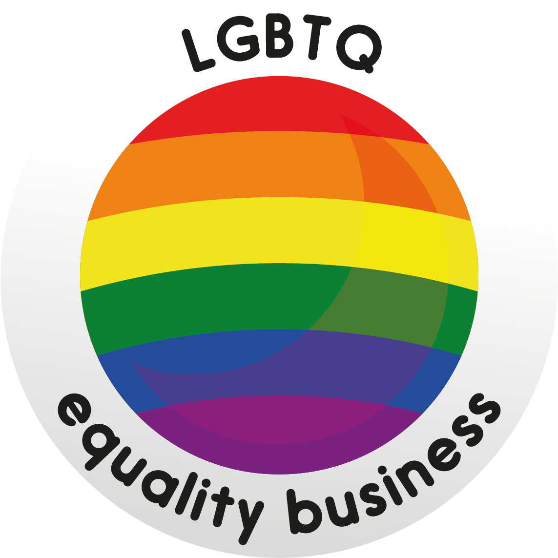 L G B T Q Equality Business Badge PNG