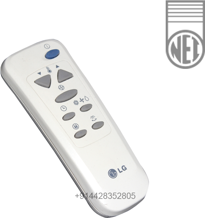 L G Remote Control White Background PNG