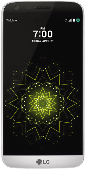 L G Smartphone Display Glowing Pattern PNG
