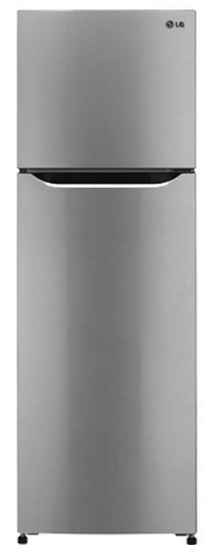 L G Stainless Steel Top Freezer Refrigerator PNG