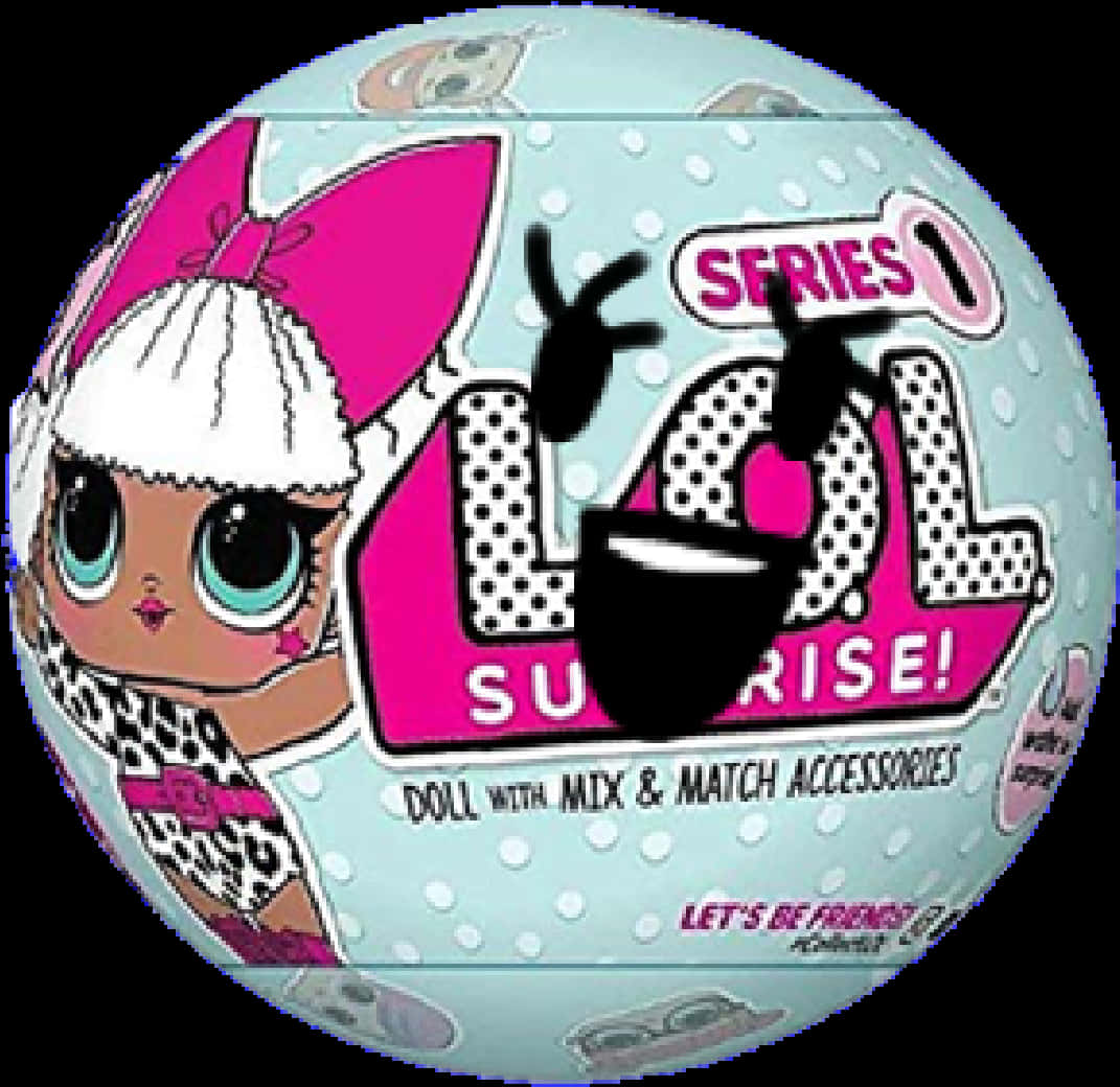 L O L Surprise Doll Series1 Packaging PNG