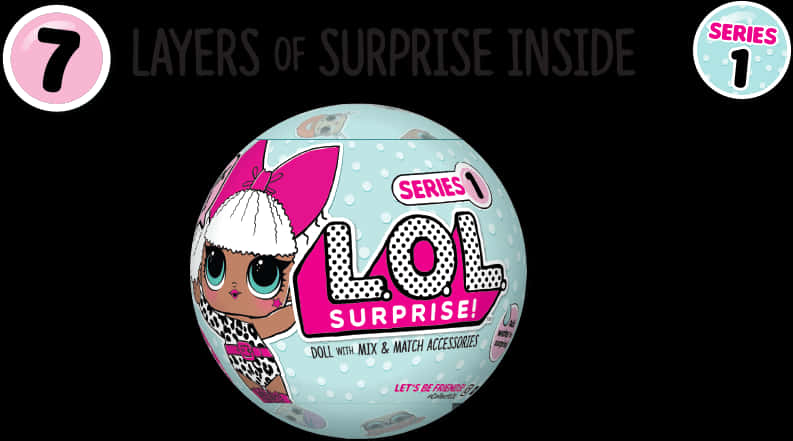 L O L Surprise Series1 Packaging PNG