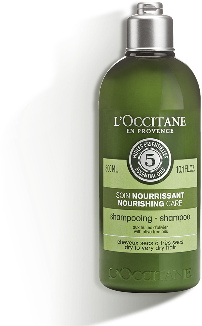 L Occitane Nourishing Shampoo Bottle PNG