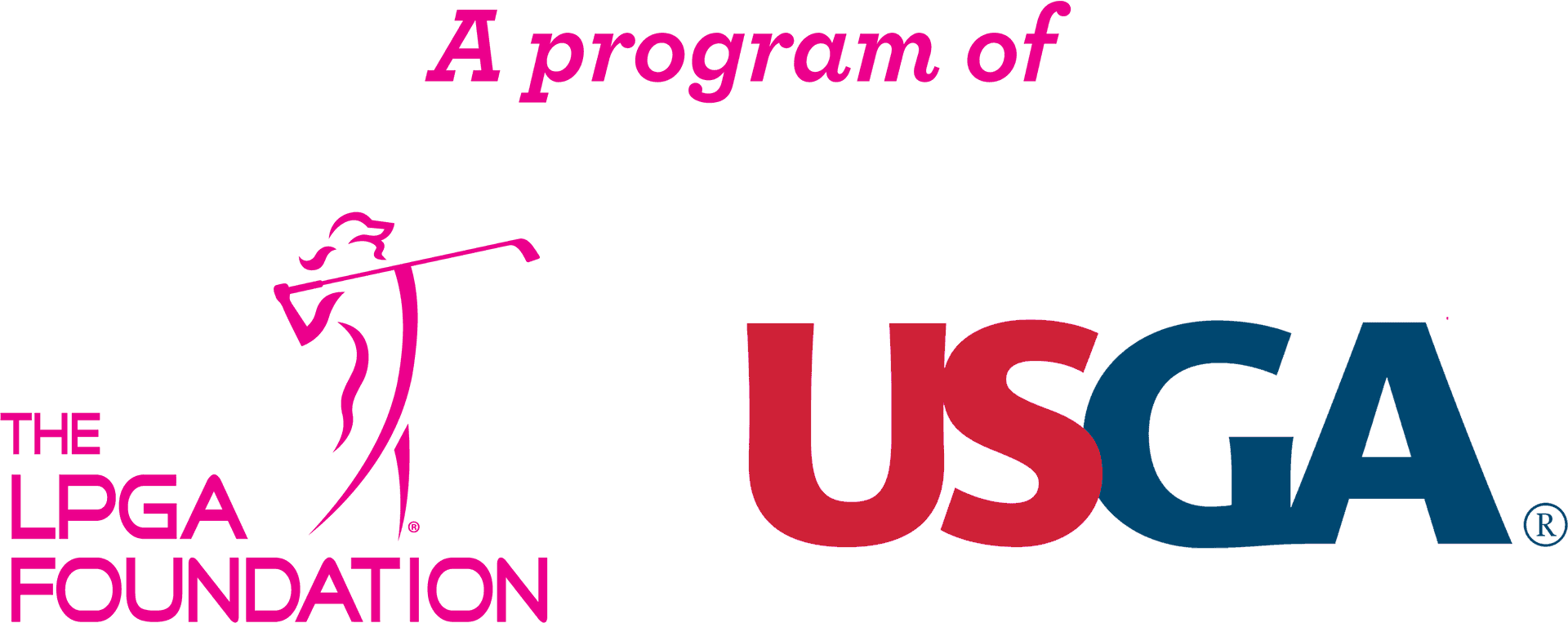 L P G A Foundation U S G A Program Logo PNG