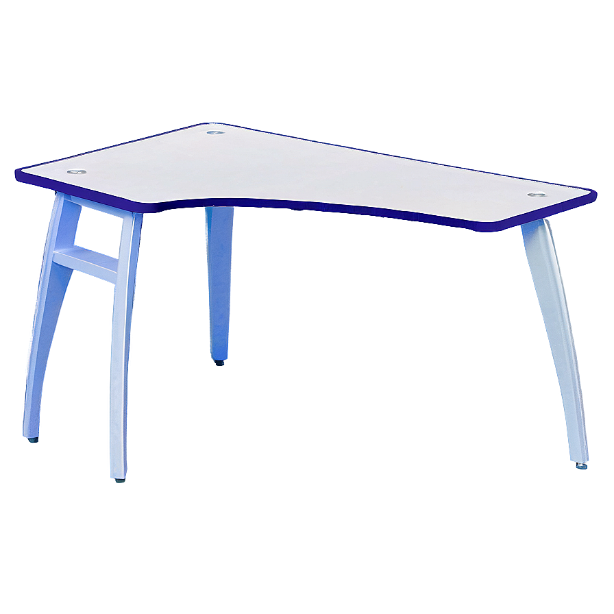 L-shaped Computer Desk Png 05042024 PNG