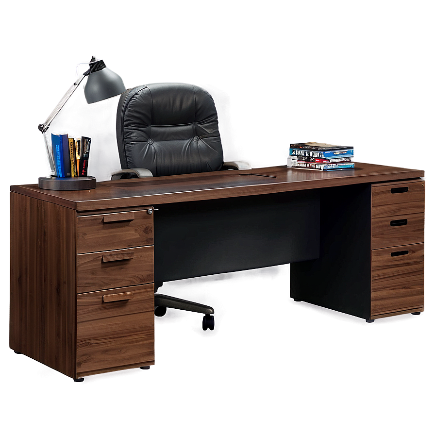 L-shaped Office Desk Png 24 PNG