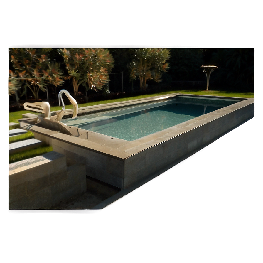 L-shaped Swimming Pool Png Ghe PNG