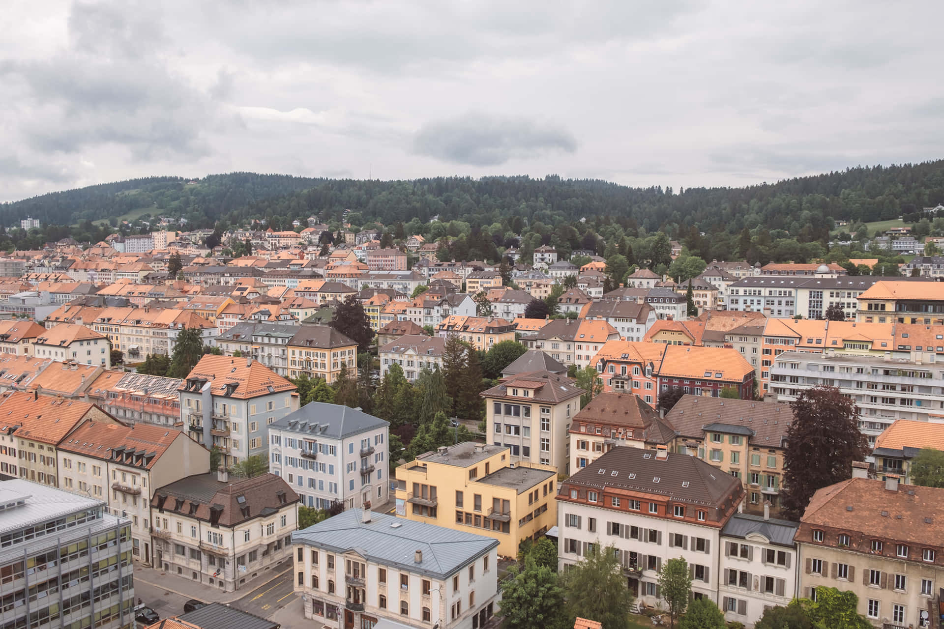 Download La Chaux De Fonds Cityscape Wallpaper | Wallpapers.com