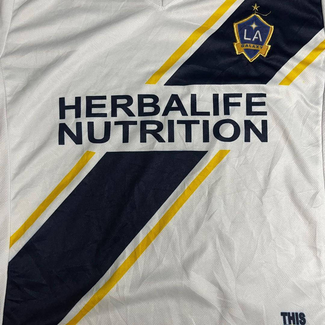 LA Galaxy Herbalife Nutrition Sponsorship tapet Wallpaper