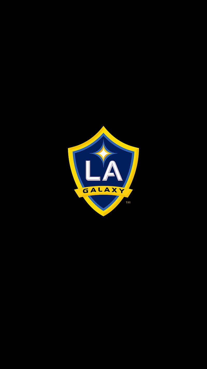 LA Galaxy Soccer Simple Logo Wallpaper