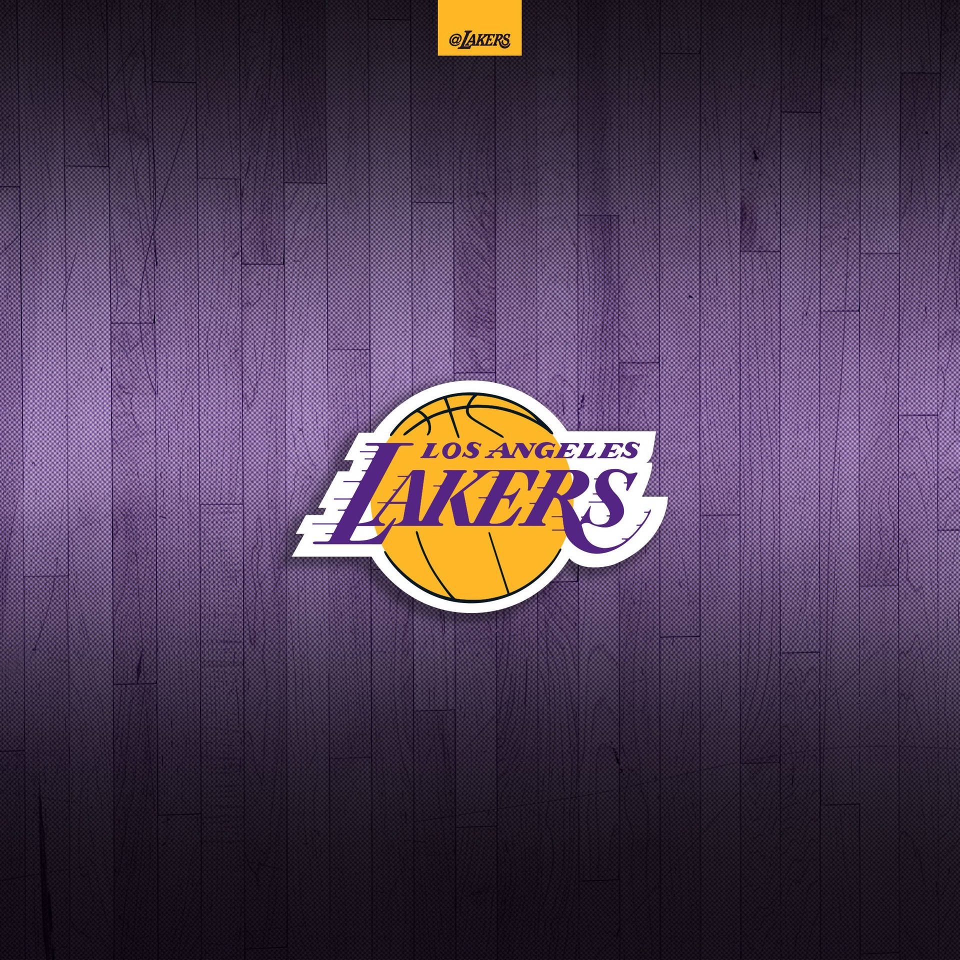The Iconic LA Lakers Logo Wallpaper