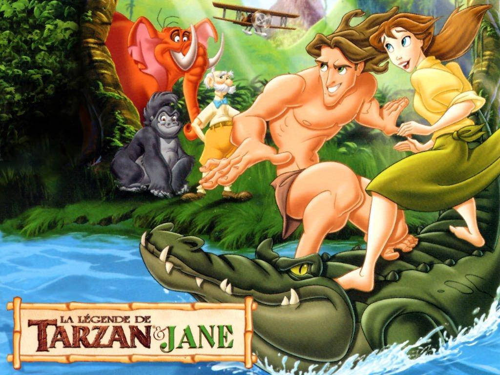 La Legende De Tarzan And Jane Background