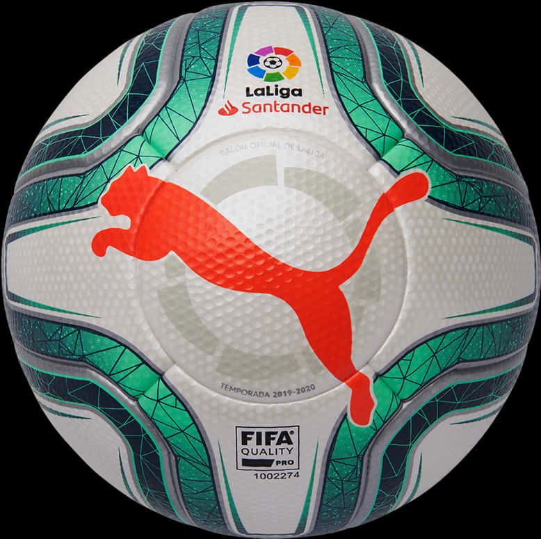 La Liga Santander Official Match Ball20192020 PNG