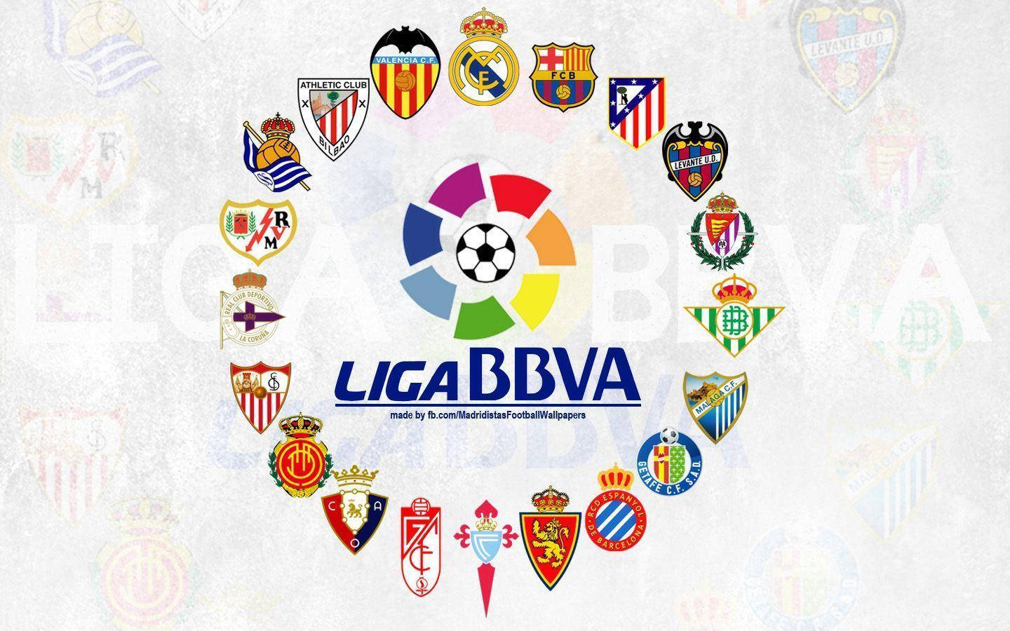 La Liga Teams Artwork Wallpaper
