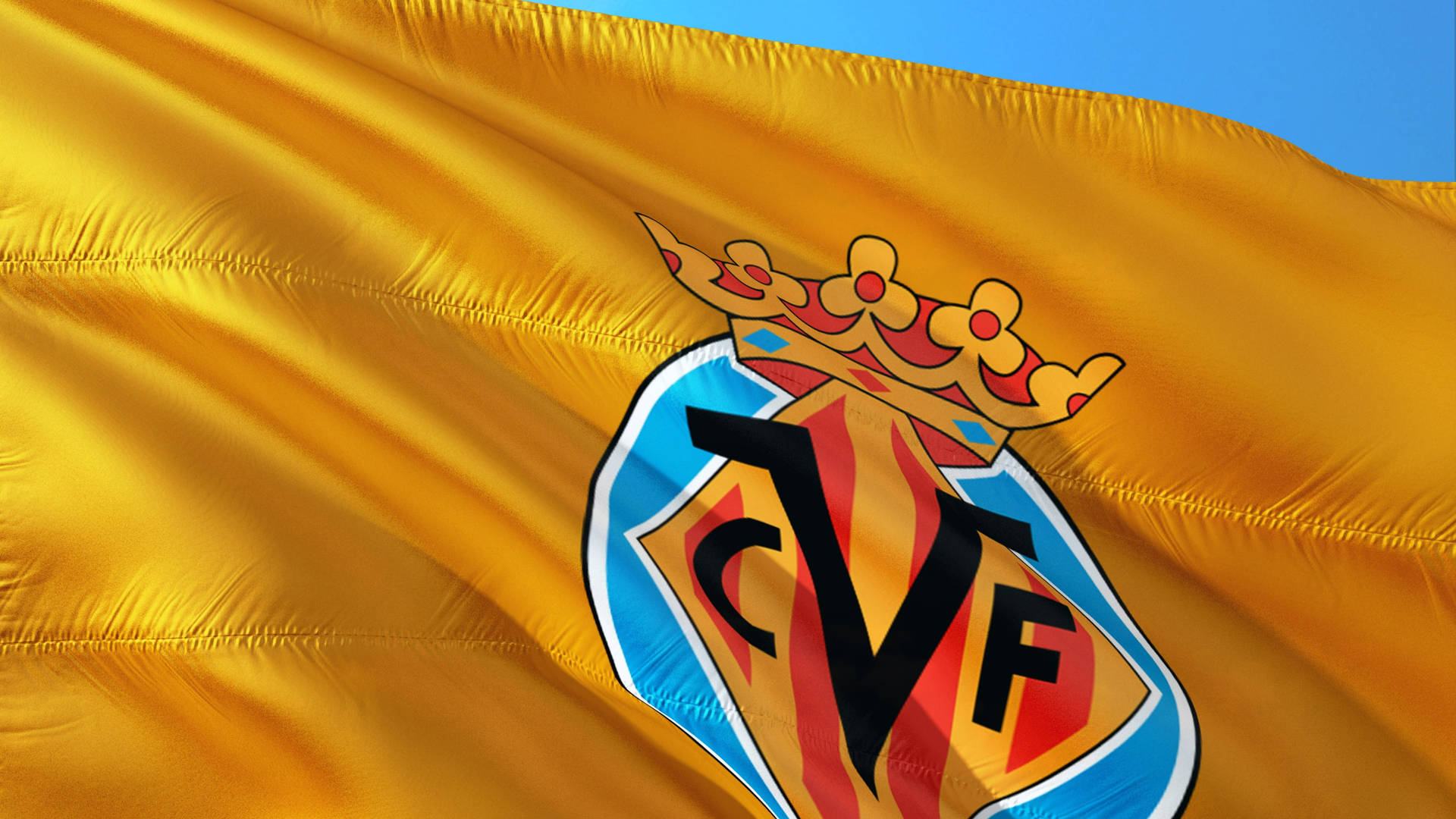 Liga Villarreal CF skinner på væggene Wallpaper