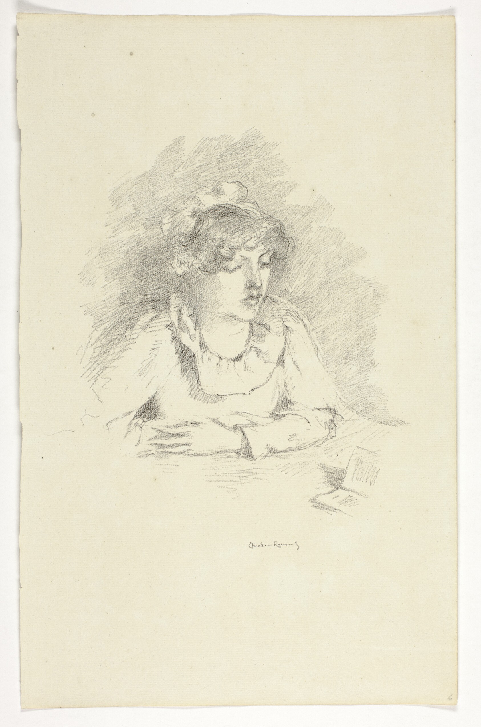 La Liseuse—The Reader, Lamplight Wallpaper