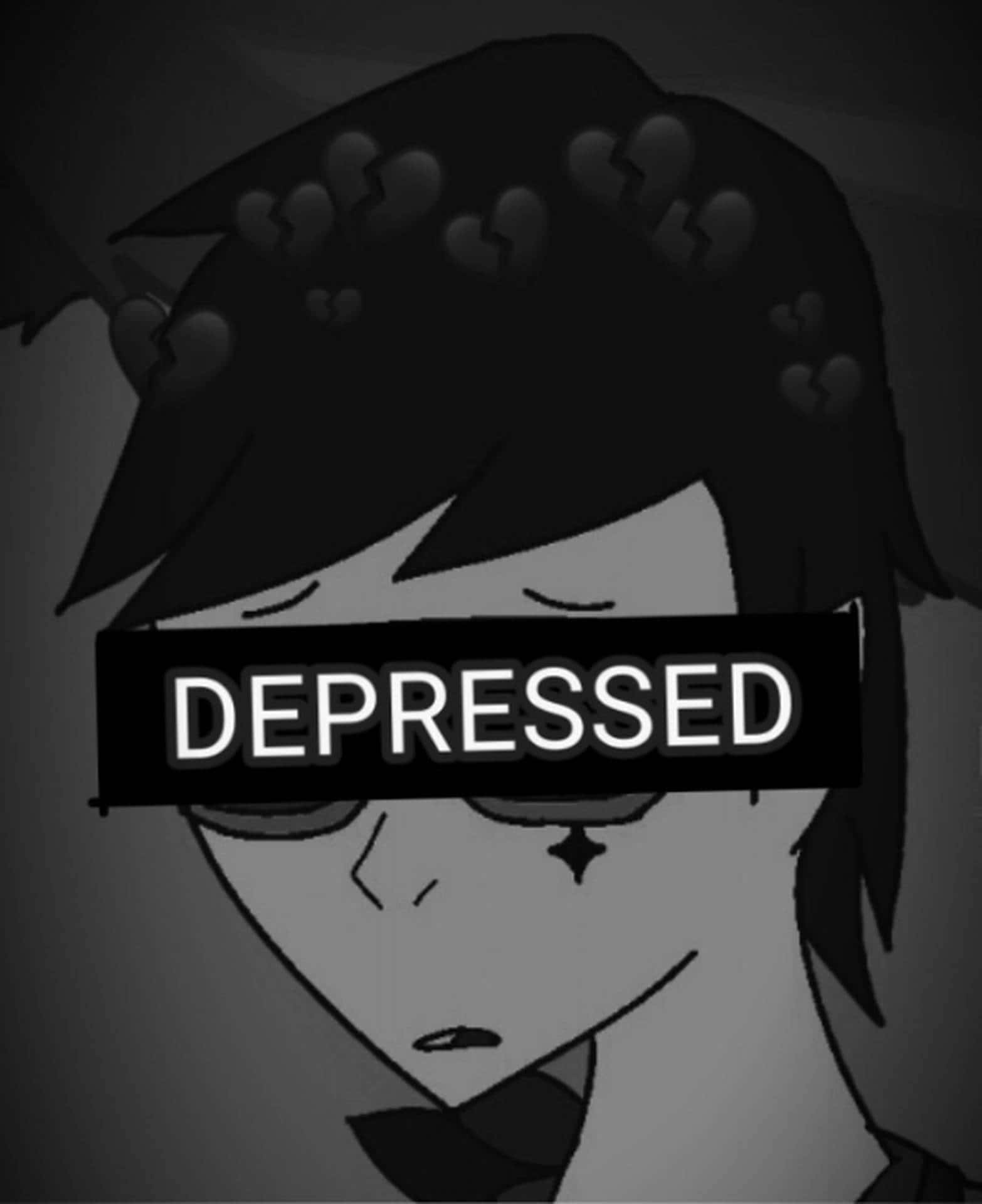 Labeled Depressed Pfp Picture