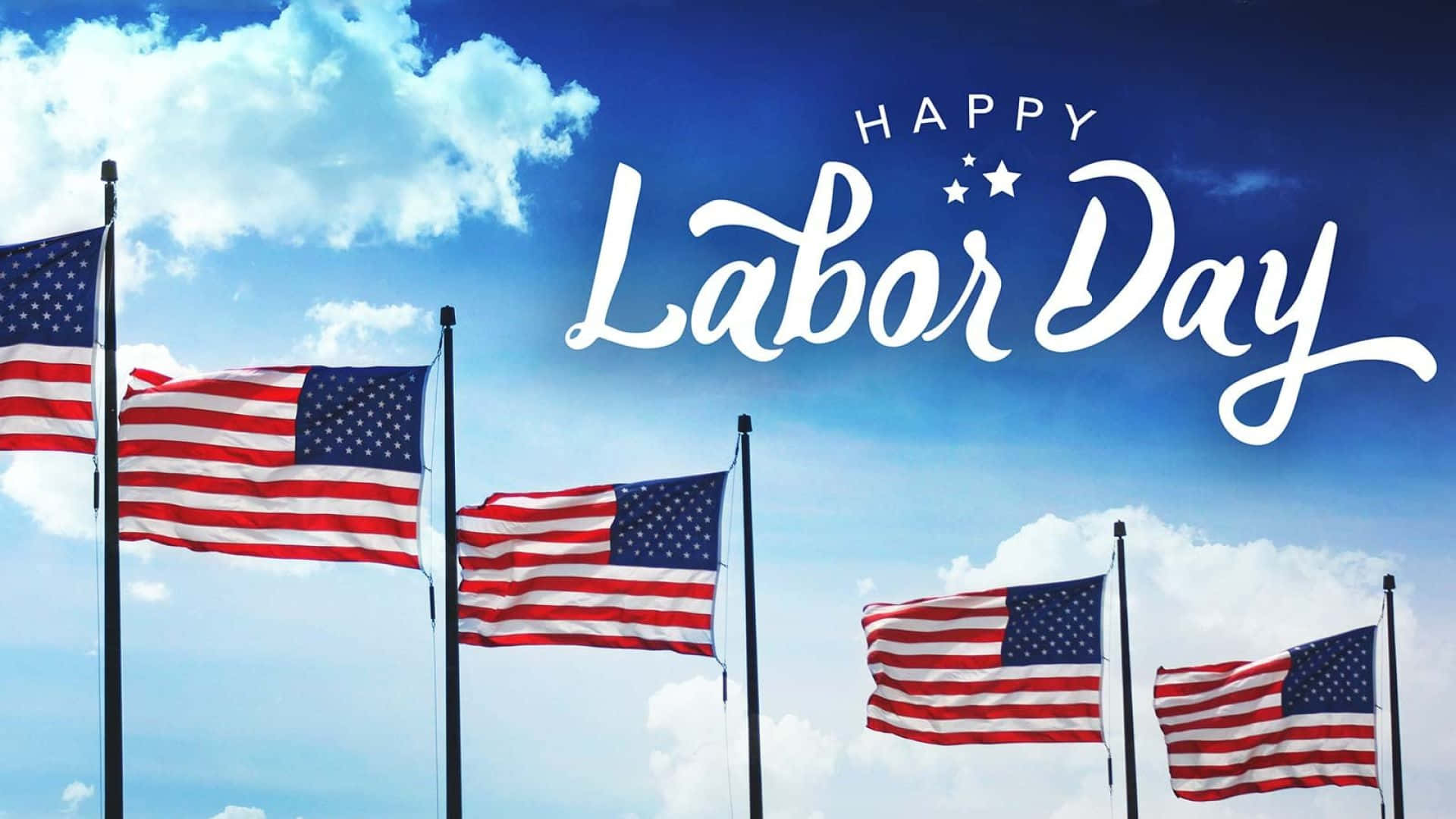 "Happy Labor Day! Let's celebrate all the hard work that makes life possible!"